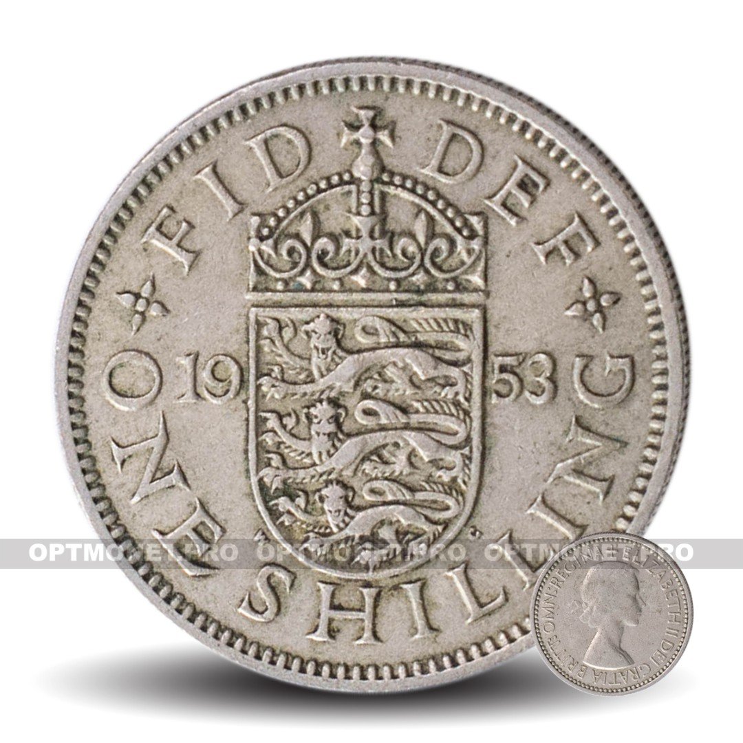 5 стерлингов в рублях. 10 Фунтов стерлингов монета. 5 Стерлингов монет. Великобритания монета 1 шиллинг 1953. Копейка в Великобритании.