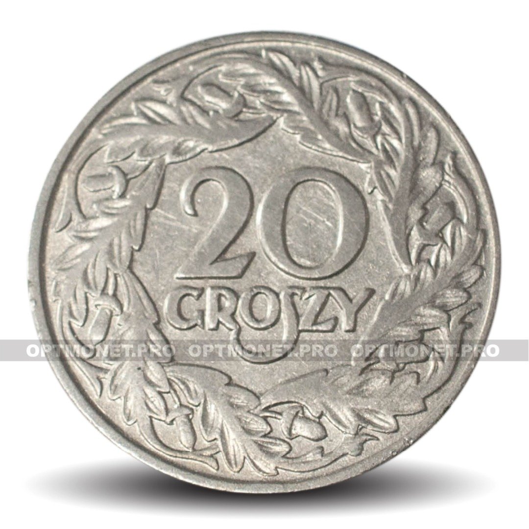 Монета Польша года 20 злотых 1923 год. Монеты Польши регулярный чекан. Смайлик злотый польский. 6000 Злотых в долларах.