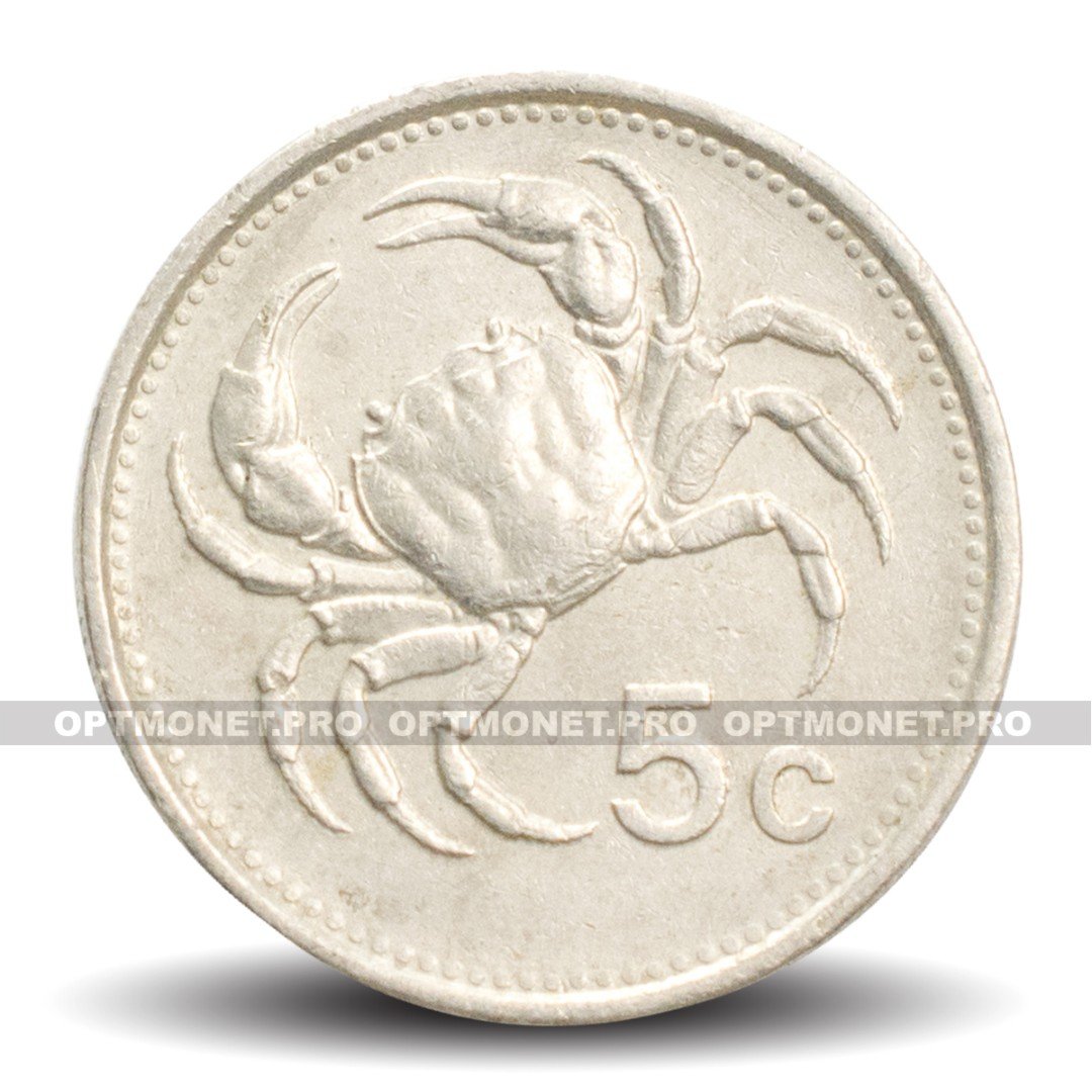 47 долларов в рублях. Монета Мальты 5 центов 1986 г. 4.66 Долларов.